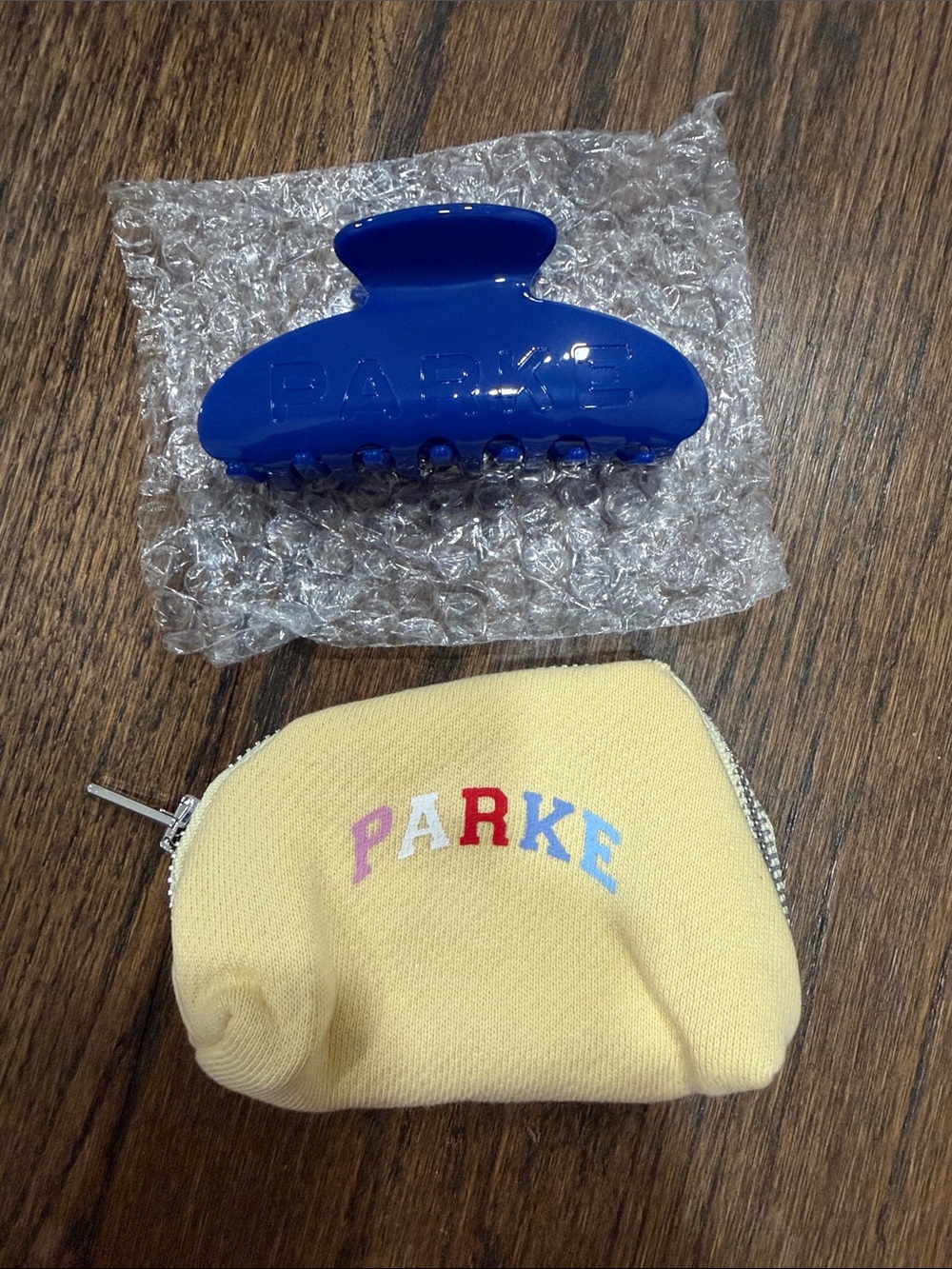 Parke Glossy Cobalt Blue Hair Claw